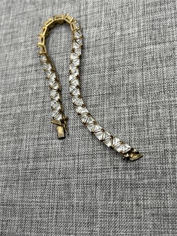 .925 designer vintage tennis bracelet