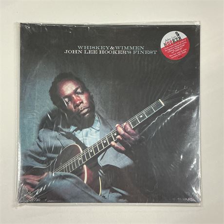 John Lee Hooker Whiskey & Wimmen Sealed Vinyl Record