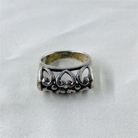 5.3g Sterling Ring Size 6