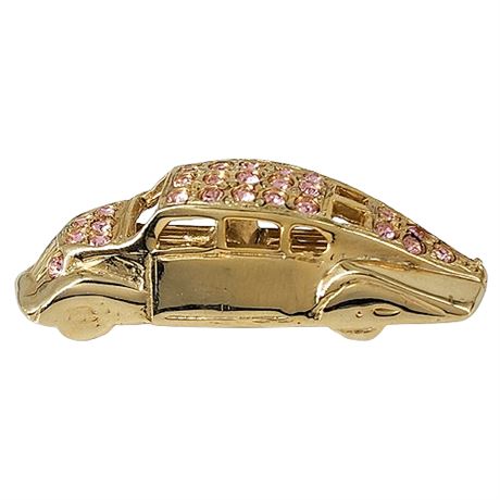 Vintage Rhinestone 30s/40s Car Brooch