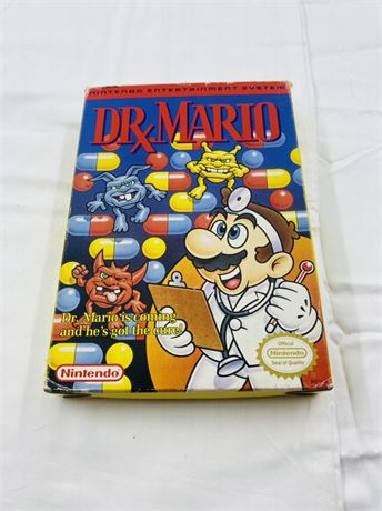 NES Dr Mario Box