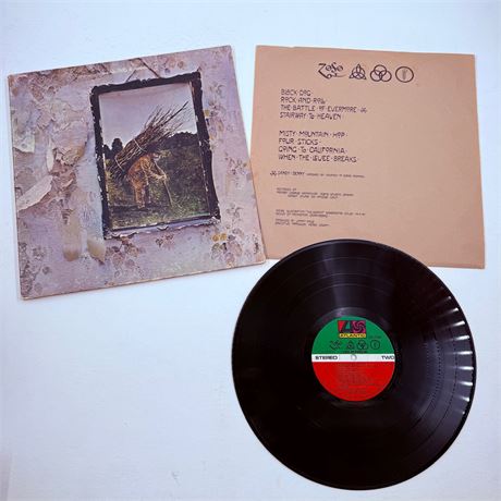 Led Zeppelin Vinyl Record