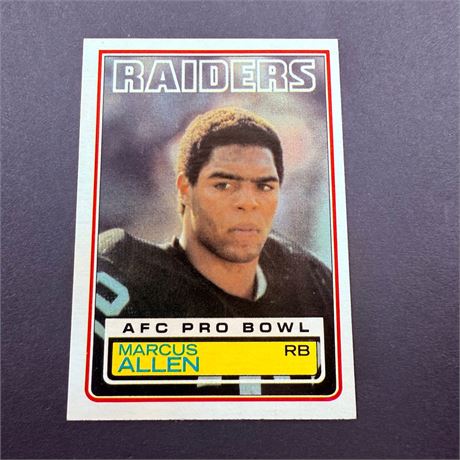 1983 Topps Marcus Allen  #294