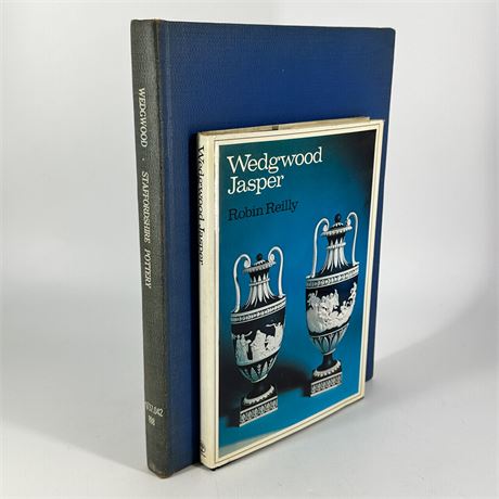Lot of Wedgwood & Staffordshire Pottery Books