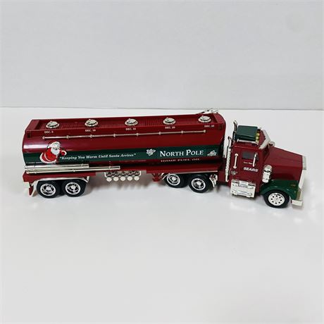 Santa Claus Oil Tanker Truck