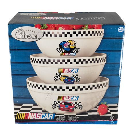 Gibson NASCAR Victory Serving Bowls