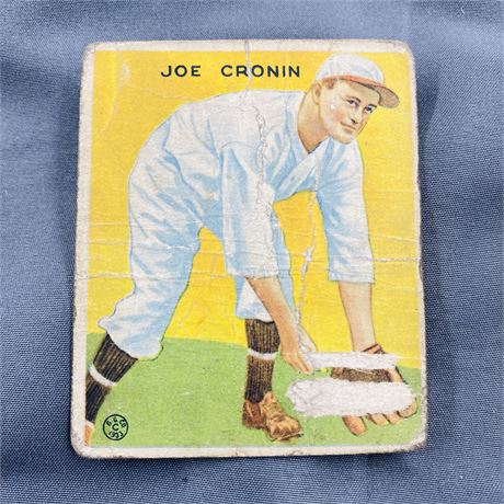 1933 Goudey Joe Cronin #109