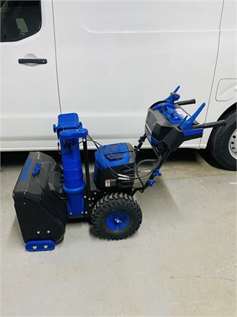 New 24” Snowjoe 100v 2 Stage Snowblower TOOL ONLY