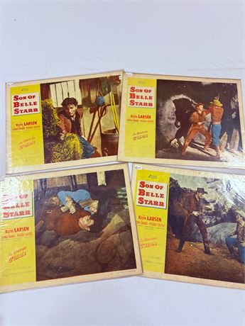 4 Original 11x14” Movie Lobby Cards