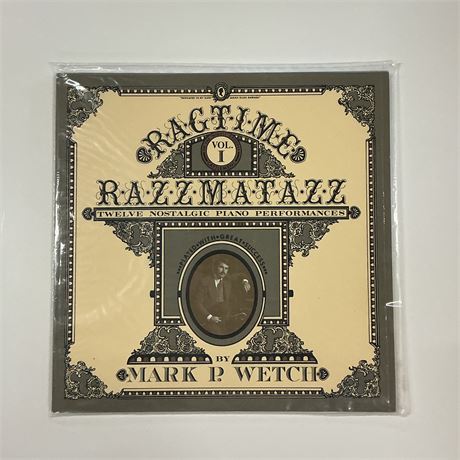 Mark P. Wetch Ragtime Razzmatazz Vol 1 Sealed Vinyl Record
