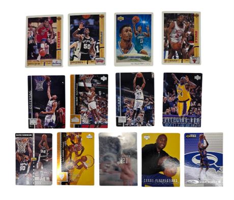 Mixed Lot of Upper Deck Basketball Cards