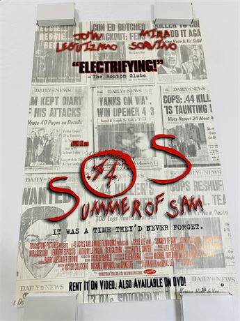 Summer of Sam Original 27x40 Movie Poster - Rolled