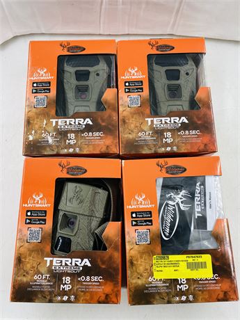 4 Wildgame Terra Extreme Trail Cams