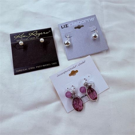 Unused Earring Lot