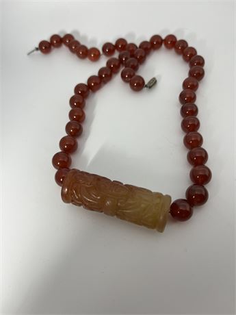 Rare German faturan Bakelite Islamic Amber beads