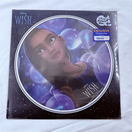 Disney Wish Picture Disc Vinyl Record - Factory Sealed