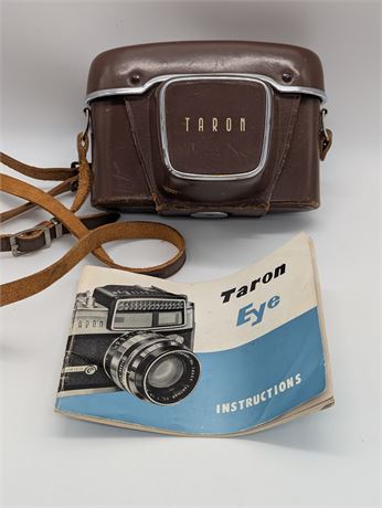 1960 Taron Eye Camera 35 MM Rangefinder Made Japan