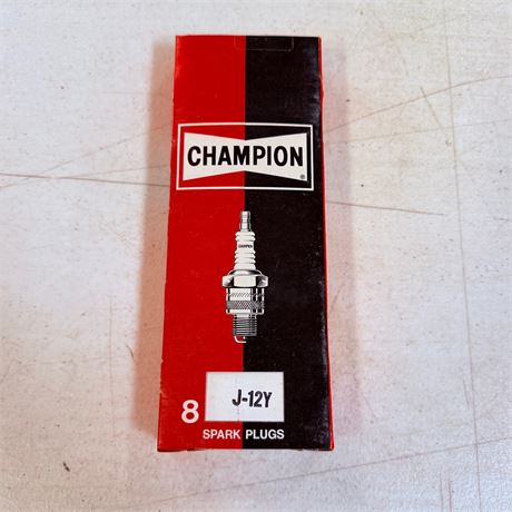 NOS Case Champion Spark Plugs J12Y