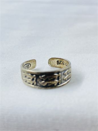 Vtg Sterling Ring Size 5.25