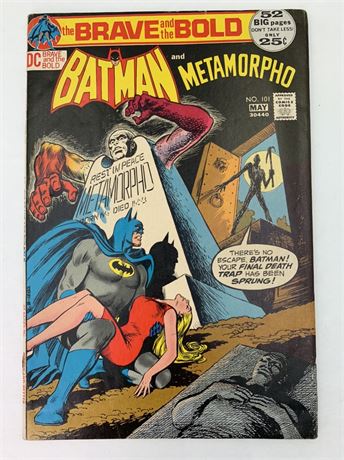 25 cent No 101 1972 Batman & Metamorpho DC Comic Book