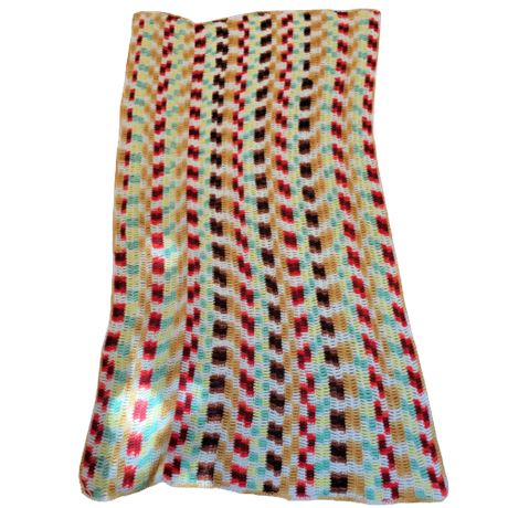 Vintage Multi-Colored Quilt