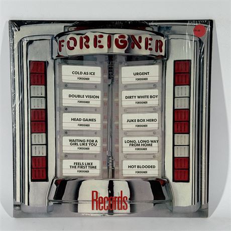 Foreigner "Records" LP