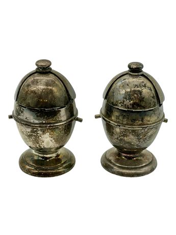 Silverplated Victorian Poached Egg Holders