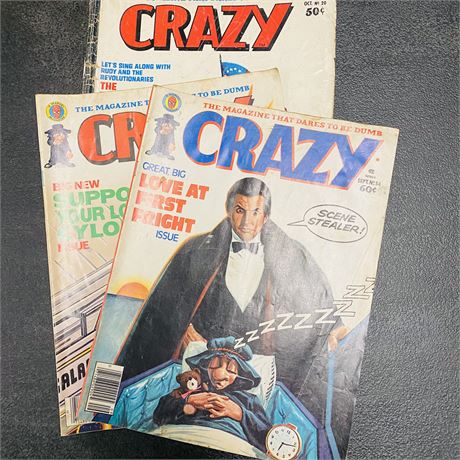 70’s Crazy Magazine Lot