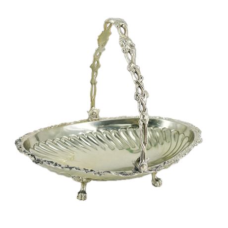 Reed & Barton Silver Plated Brides Basket