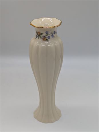 Lenox Pansy Flowers Small Bud Vase Porcelain