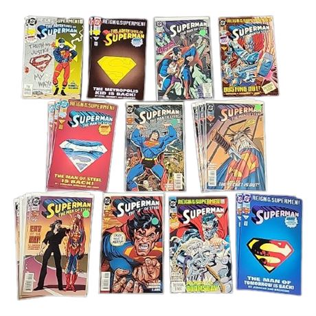 DC "Superman" Comic Book Lot (Some Multiples/Variants)