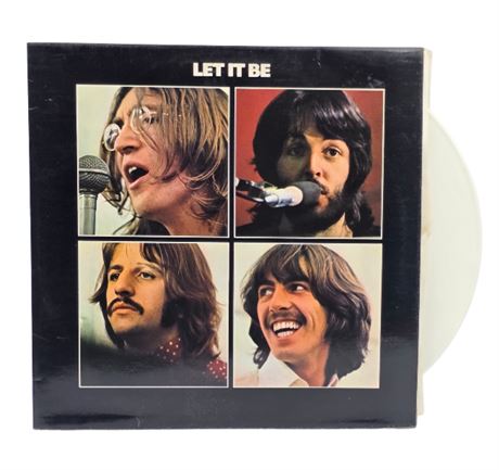 The Beatles "Let it Be" White Vinyl 1970