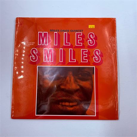 Miles Davis Smiles Sealed Vinyl Record