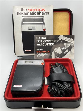 1960’s flexamatic 400 electric shaver