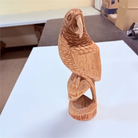 Carved Wooden Statue