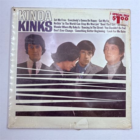 The Kinks ‘Kinda’ Sealed Vinyl Record