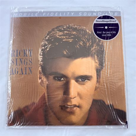 Ricky Nelson Sings Again Master Vinyl Record - Factory Sealed