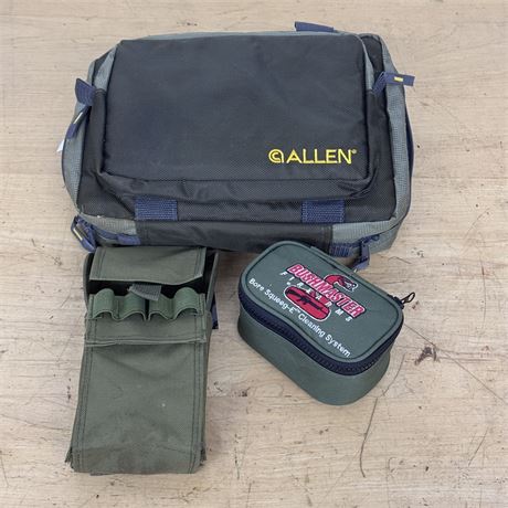 Pistol, Ammo Bags & Bushmaster Cleaning System
