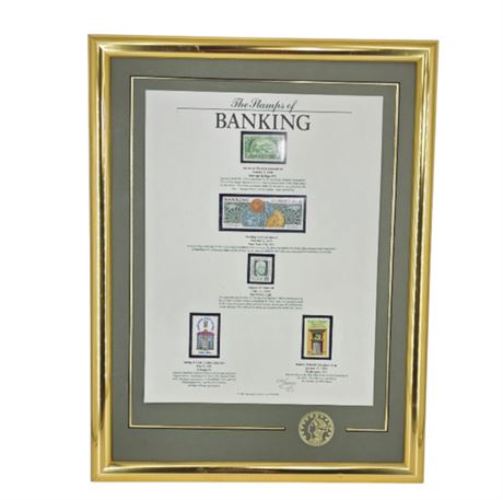 1995 FDIC Stamps, Wall Art
