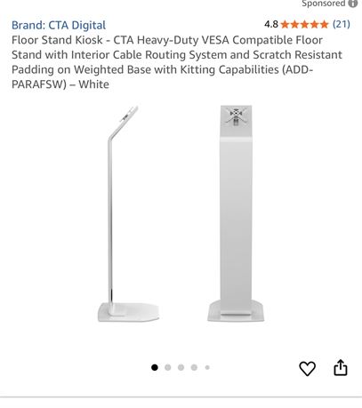 New CTA Digital Floor Stand Store Kiosk