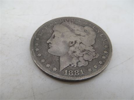 1881 Morgan Silver Dollar