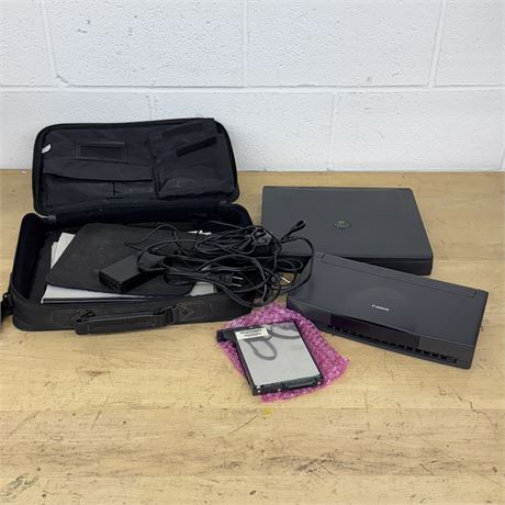 Vintage Gateway Solo Computer & Portable Canon Printer