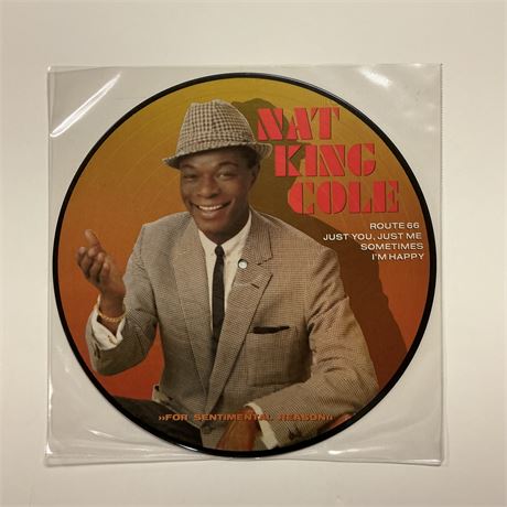 Nat King Cole Picture Disc Vinyl Record