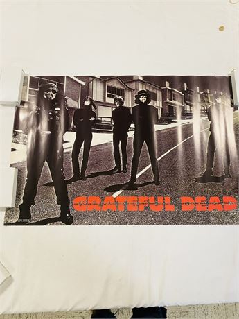 Vintage Greatful Dead Poster - Rolled, Unused