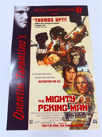 Mighty Peking Man Original Rolled 27x40” Movie Poster