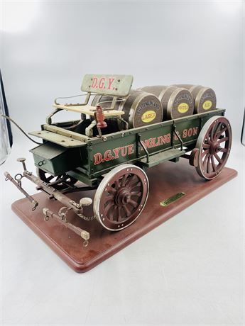 24” Yuengling Beer Carriage on Wood Stand for 175th Anniversary
