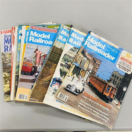 Vintage Train Magazines