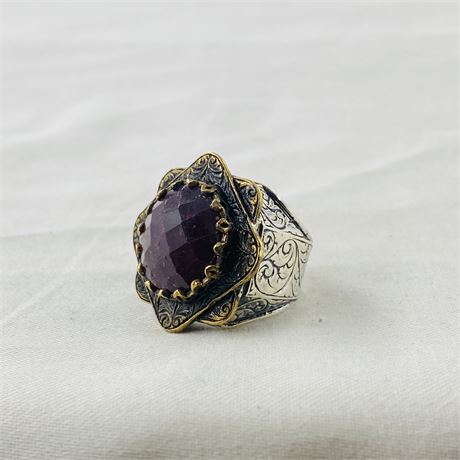 17.7g Sterling Ring Size 6.25