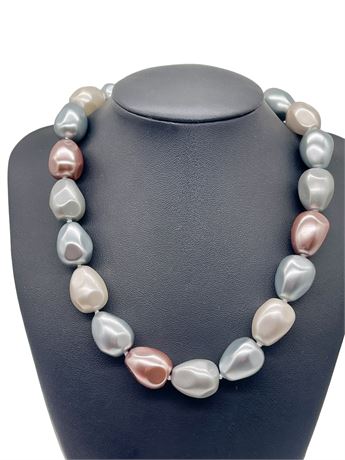 Honora Strand of Multicolor Faux Pearls