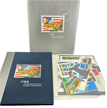 1999 Commemorative Stamp Yearbook -- Unused